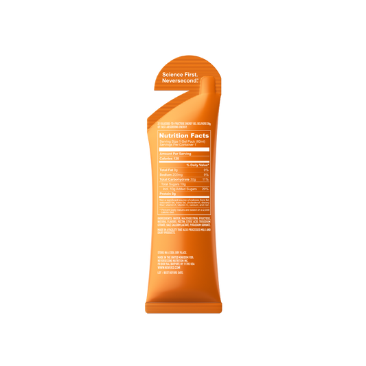 B2B - NeverSecond - C30 Energy Gel Orange