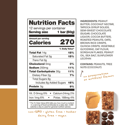 B2B - Skratch - Barra Peanut Butter & Chocolate