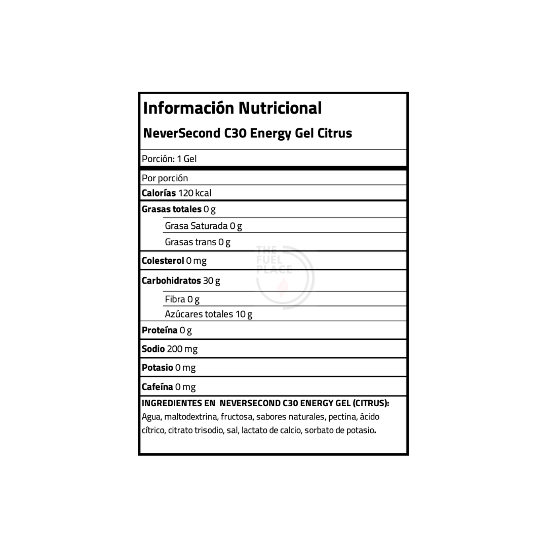 neversecond c30 citrus info