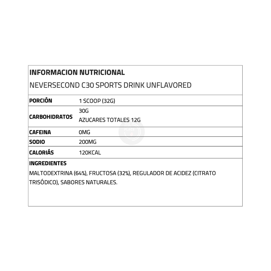 informacion nutricional