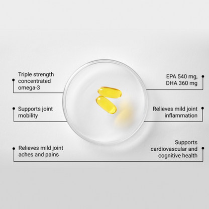 B2B - Pillar - Ultra Omega 3 - Joint Freedom: EPA 1620mg + DHA 1080mg