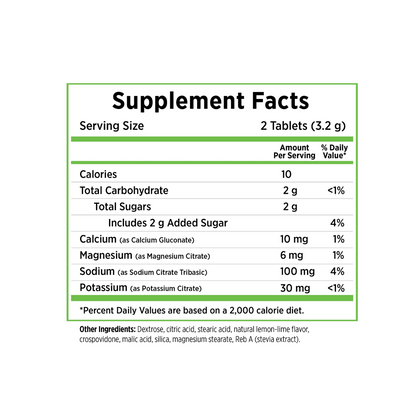 B2B - SaltStick - FastChews Lemon Lime