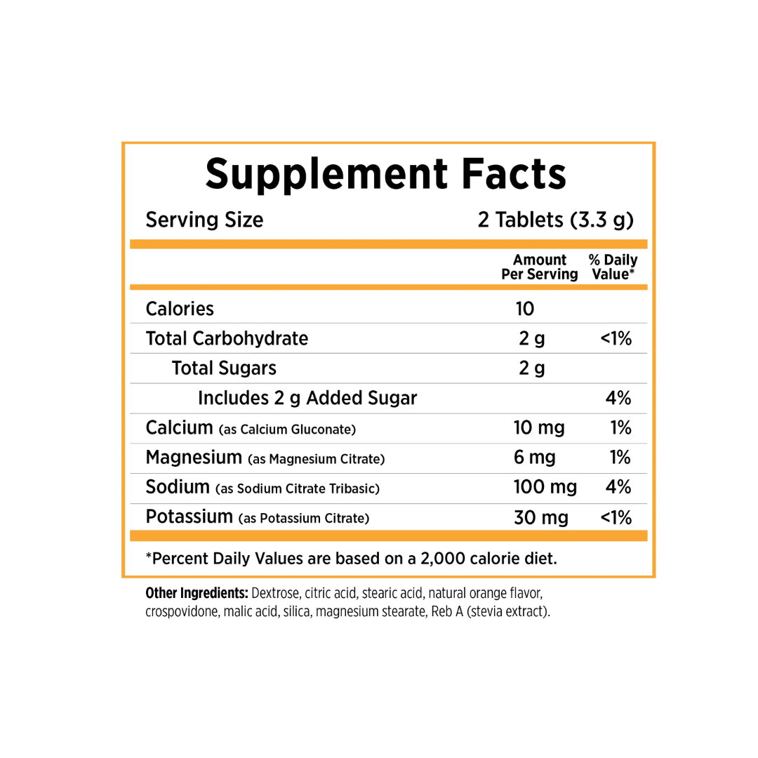 B2B - SaltStick - FastChews Orange