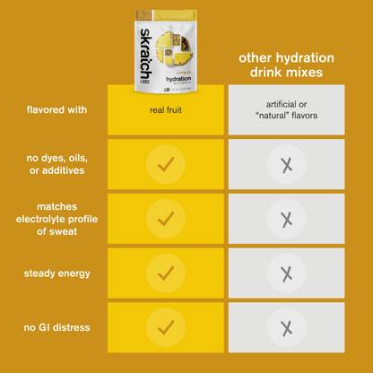 B2B - Skratch Sport Hydration Pineapple 440g