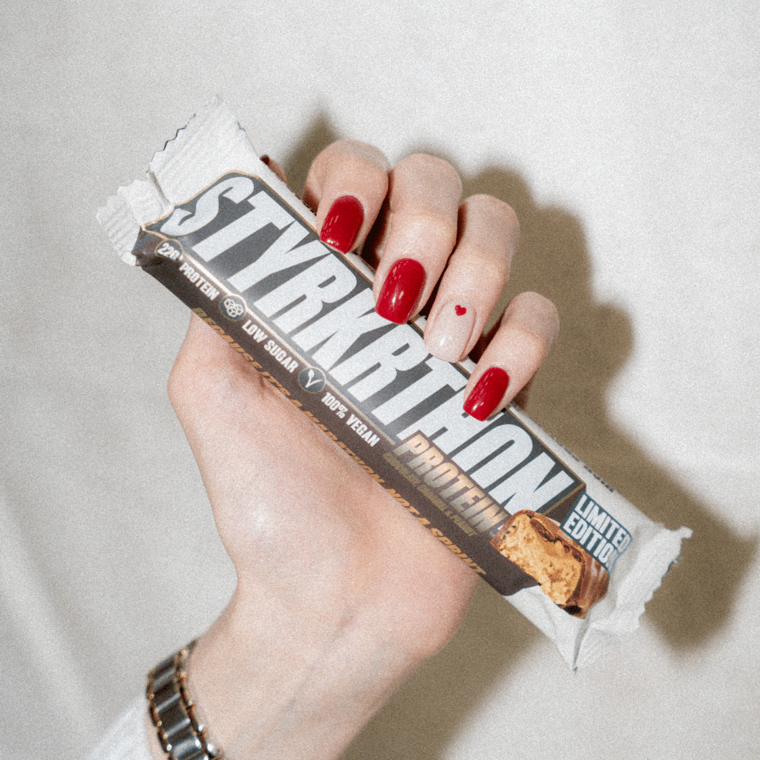 B2B - Styrkr - STYRKRTHON Vegan Protein Bar Caramel Peanuts and Chocolate  (3 Pack)