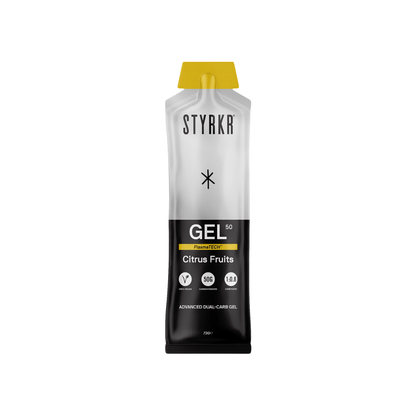 B2B - Styrkr GEL50 Mild Citrus Dual-Carb Energy Gel