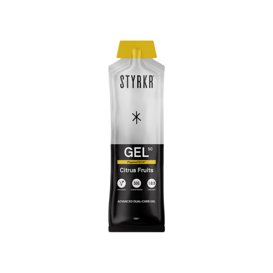 B2B - Styrkr GEL50 Mild Citrus Dual-Carb Energy Gel