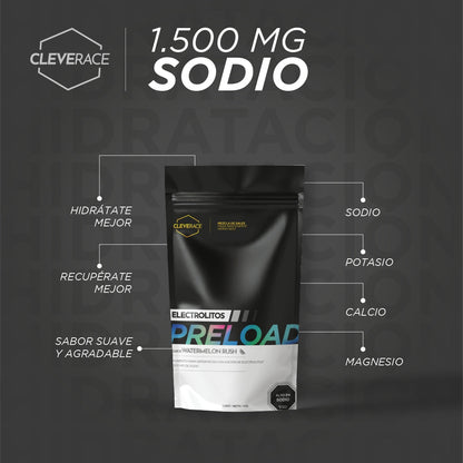 B2B - Cleverace - Electrolitos Preload 1500