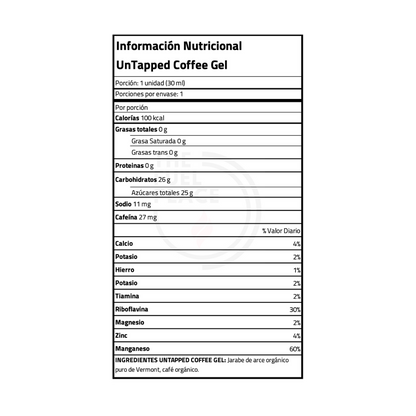 B2B - Untapped - Coffee Gel