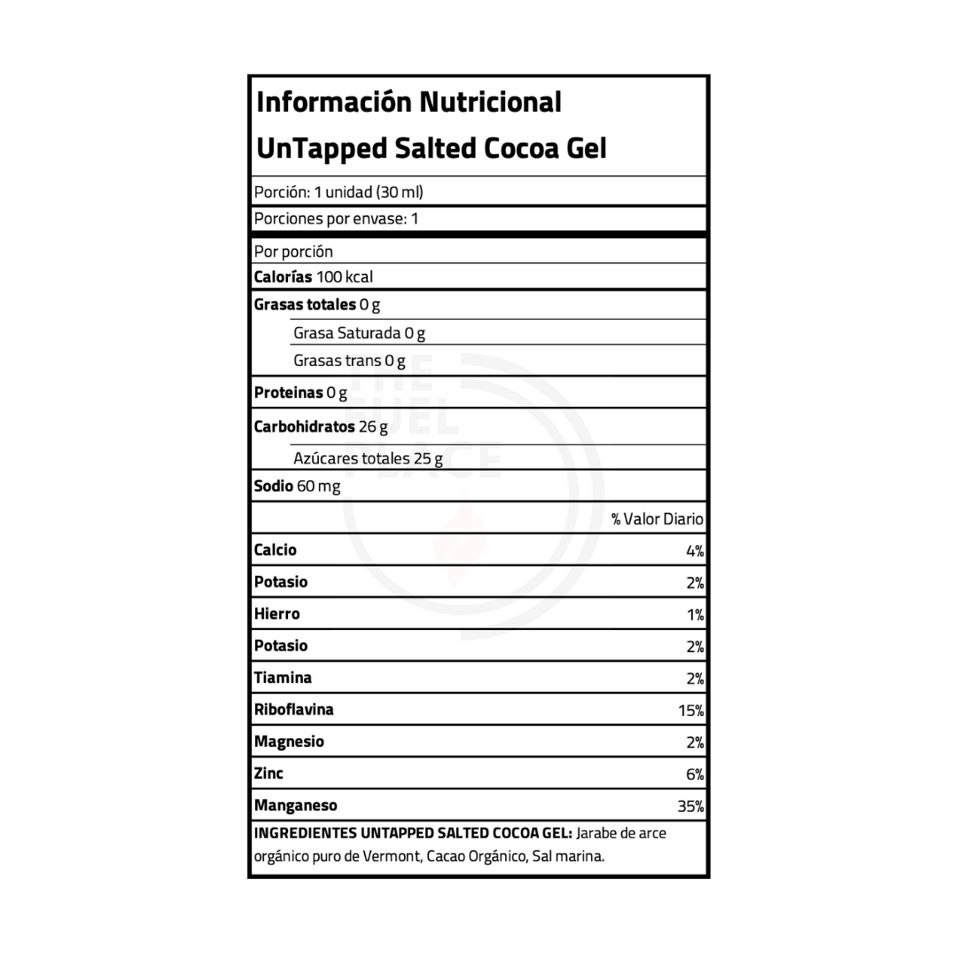 B2B - Untapped - Salted Cocoa Gel
