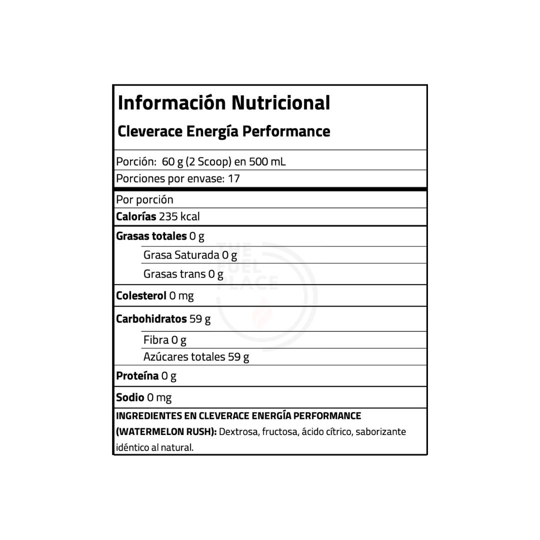 B2B - Cleverace - Energia Performance 60