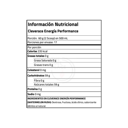 B2B - Cleverace - Energia Performance 60